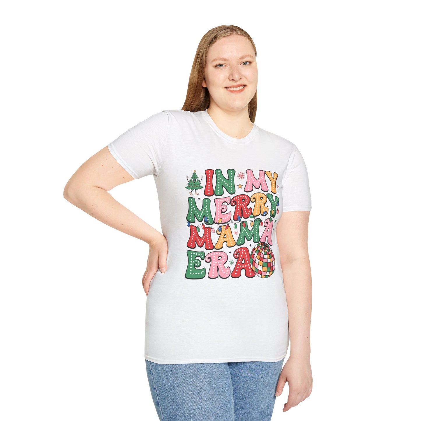 In My Merry Mama Era | DTG Gildan Softstyle TShirt