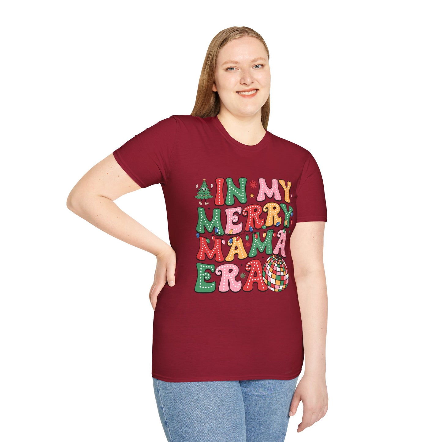 In My Merry Mama Era | DTG Gildan Softstyle TShirt