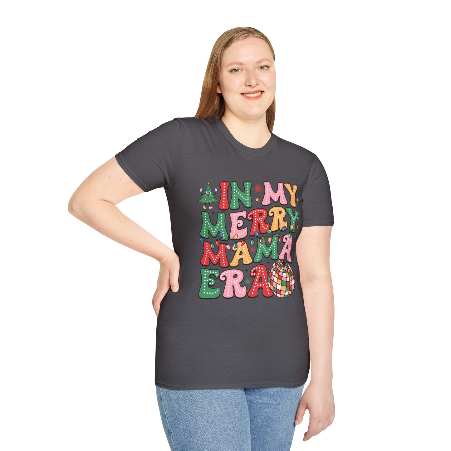 In My Merry Mama Era | DTG Gildan Softstyle TShirt