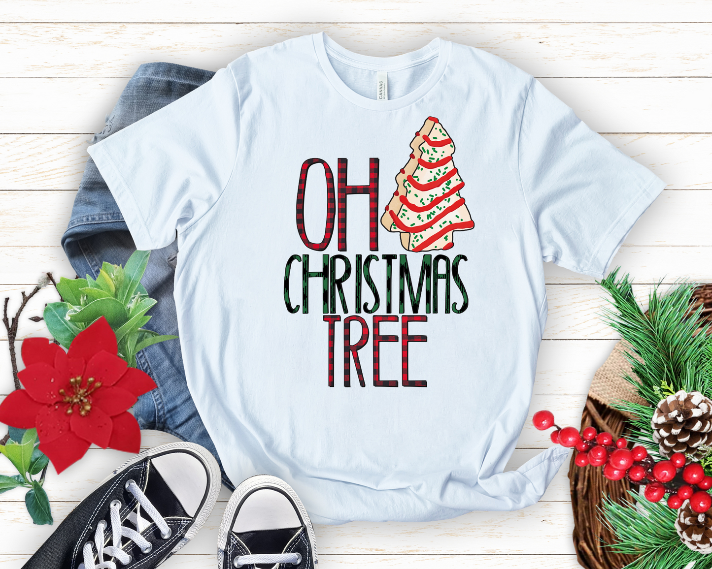 Oh Christmas Tree DTF Transfer