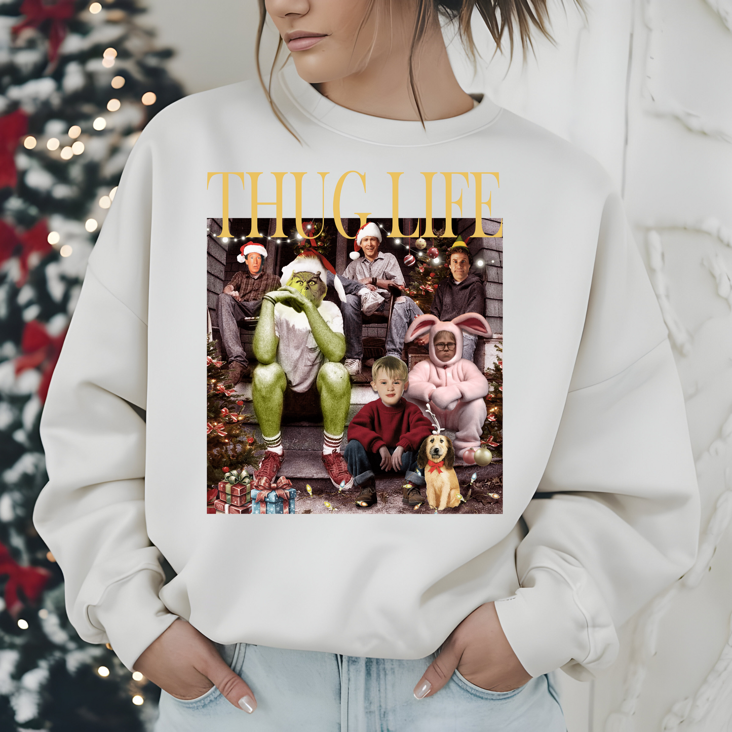 Thug Life Christmas Shirt