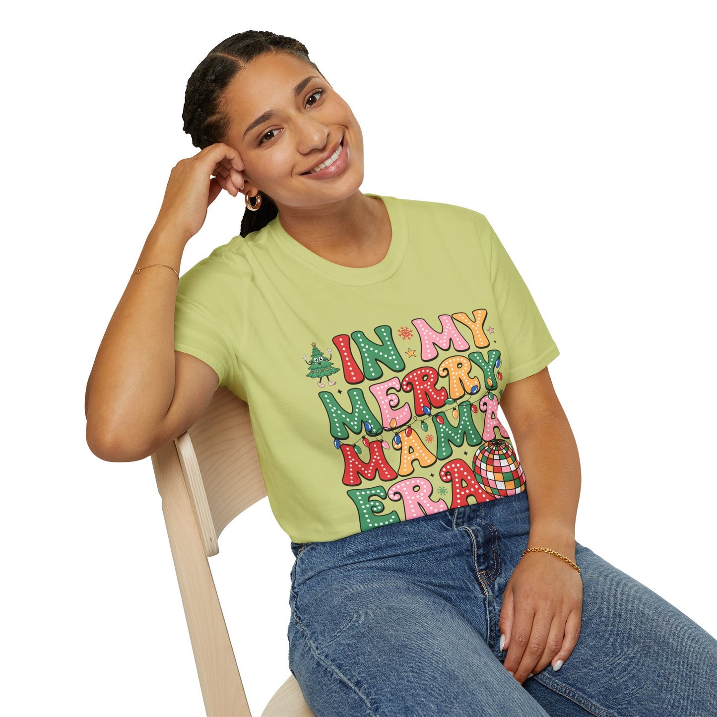 In My Merry Mama Era | DTG Gildan Softstyle TShirt