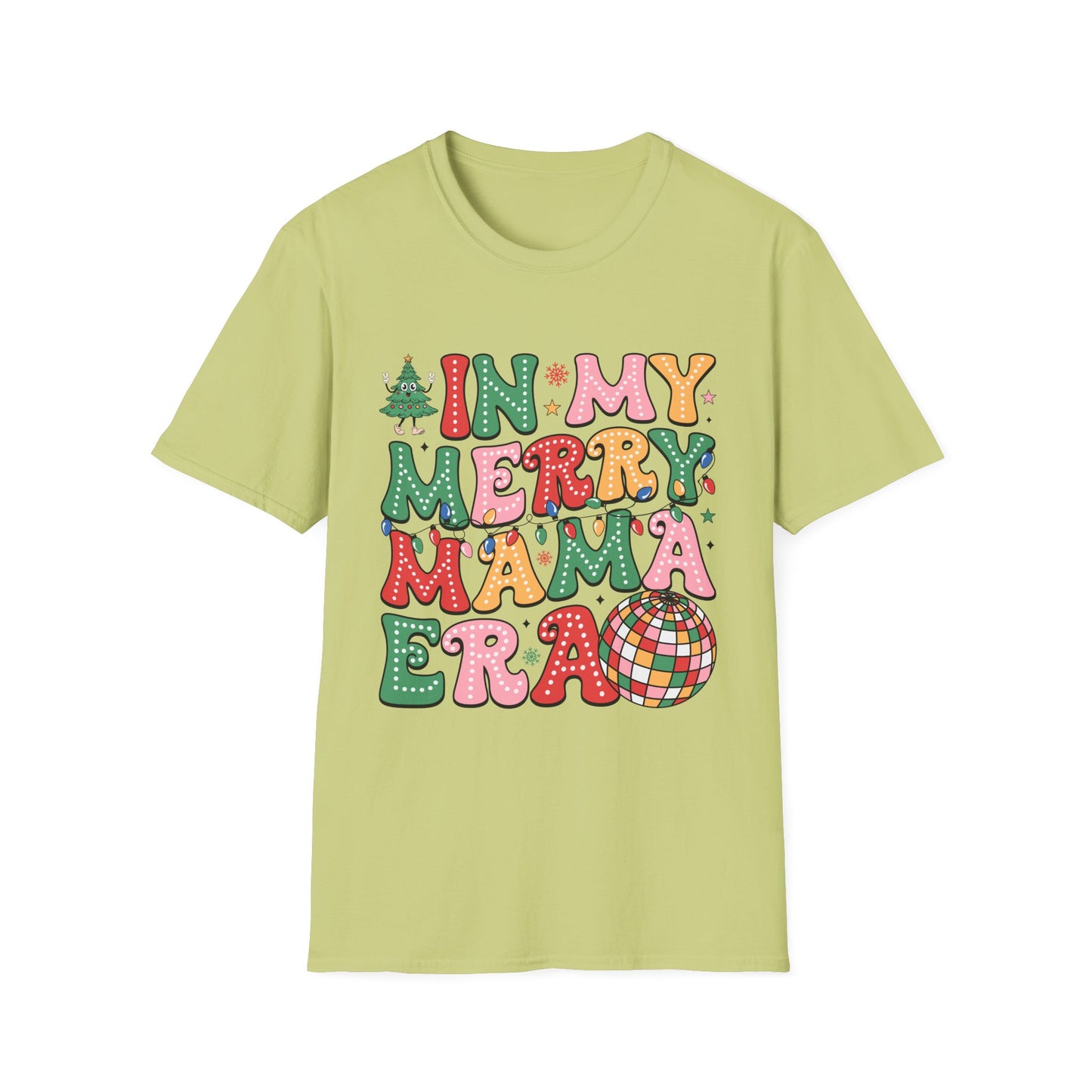 In My Merry Mama Era | DTG Gildan Softstyle TShirt
