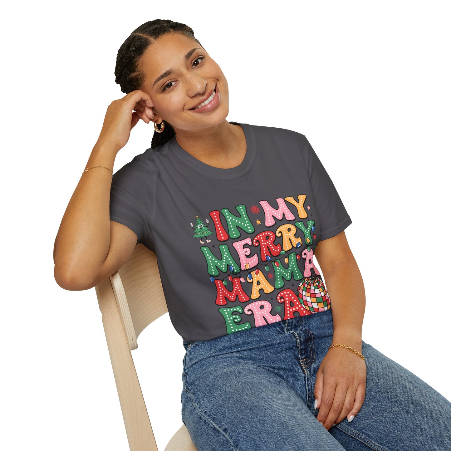 In My Merry Mama Era | DTG Gildan Softstyle TShirt
