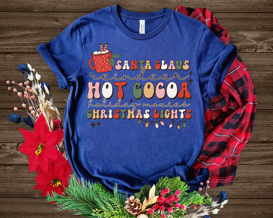 Christmas Lights DTF Transfer