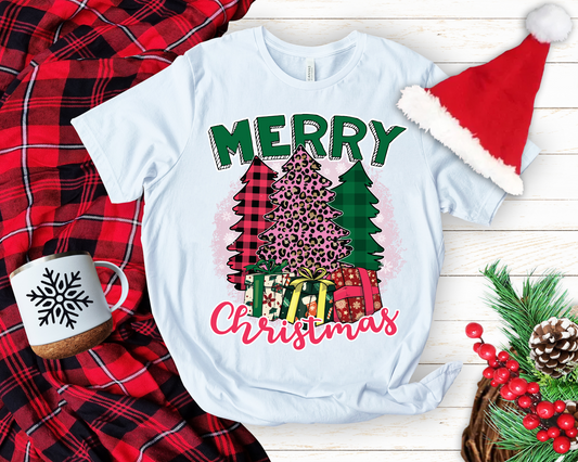 Merry Christmas DTF Transfer