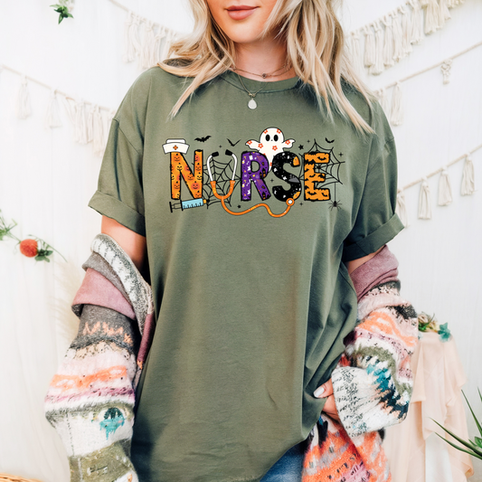 Nurse Halloween DTF Transfer