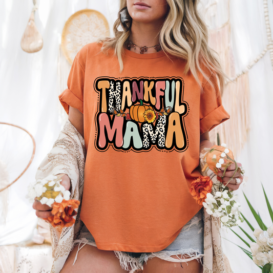 Thankful MaMa Fall DTF Transfer